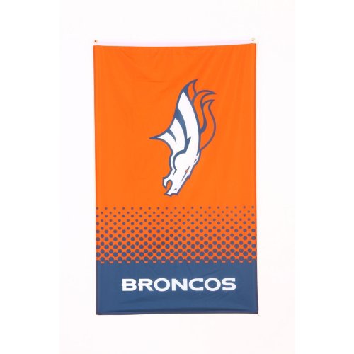 FOREVER COLLECTIBLES FADE FLAG DENVER BRONCOS