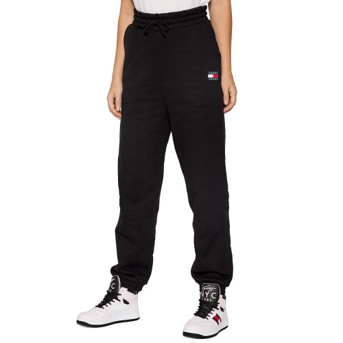 Tommy Jeans Relaxed Badge Sweatpants Black