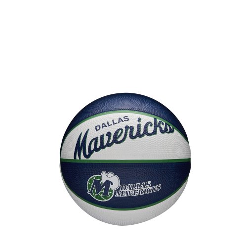 Wilson NBA Team Retro Mini Basketball Dallas Mavs (sz. 3)