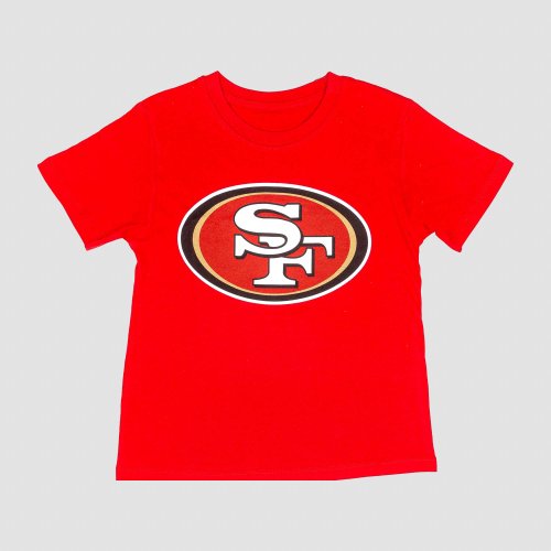 Outer Stuff NFL Primary Logo Ss Tee 49Ers Dk. Red