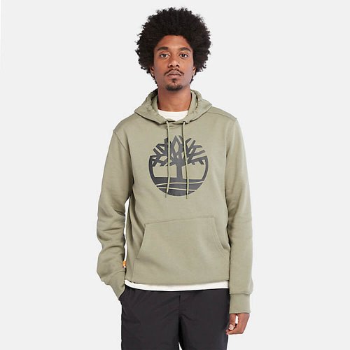 Timberland Core Logo Hood - olive