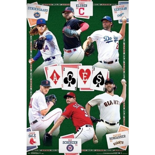 MLB Poster - Ace Pitchers