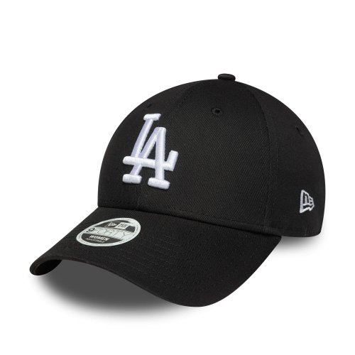 Dámska šiltovka New Era LA Dodgers Womens MLB League Essential Black 9FORTY Adjustable Cap čierna