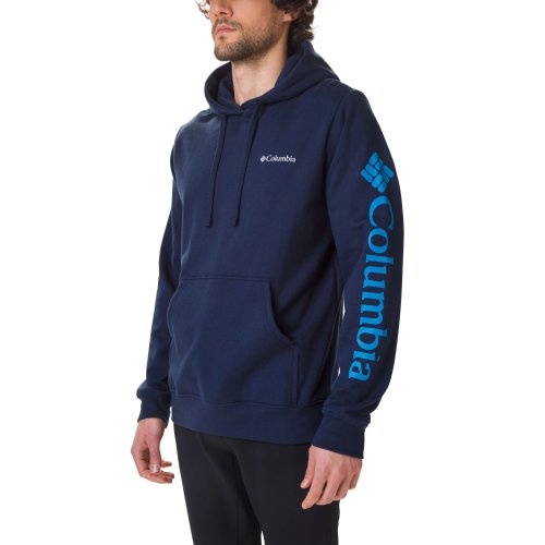 Columbia Viewmont™ Ii Sleeve Graphic Hoodie Collegiate Navy
