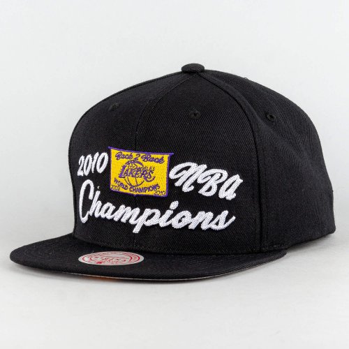 Mitchell & Ness NBA 10 NBA CHAMPS SNAPBACK HWC LOS ANGELES LAKERS Black