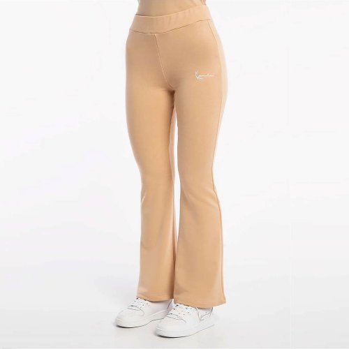Karl Kani KK Small Signature Flared Leggings beige
