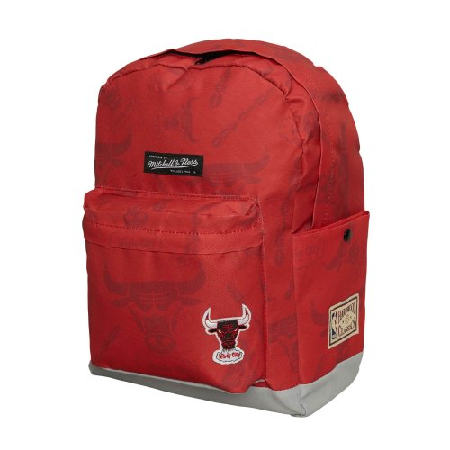 Mitchell & Ness NBA Team Logo Backpack Bulls Chicago Bulls Red