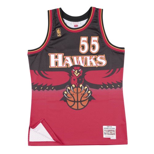 Mitchell & Ness NBA Swingman Jersey Dikembe Mutombo Atlanta Hawks Scarlet
