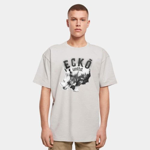 Tričko Ecko Unltd. Sporty Rhino Logo šedé