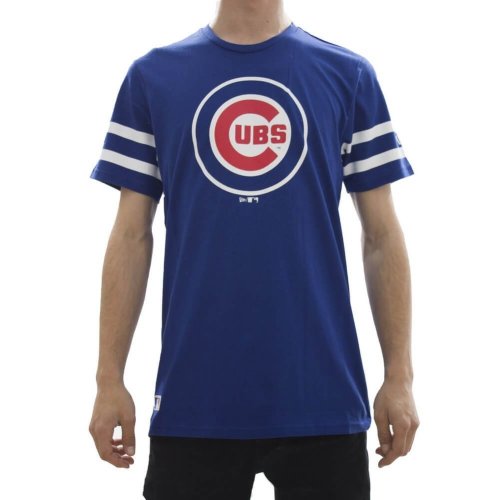 New Era Mlb Team Logo Tee Chicago Cubs Light Royal