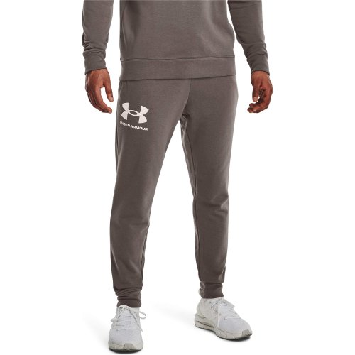 Under Armour Men's UA Rival Terry Joggers Fresh Clay / Onyx White