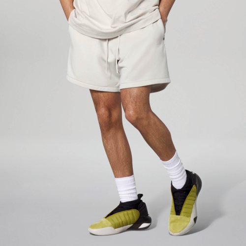 Adidas Unisex One Basketball Fleece Short White