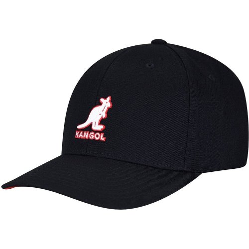Kangol 3D Wool Flexfit Baseball Black