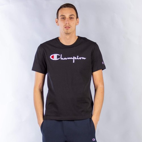 Champion Reverse Weave Crewneck T-Shirt Black