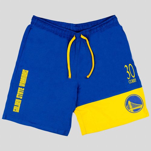 OUTER STUFF NBA PURE SHOOTER SHORT GOLDEN STATE WARRIORS CURRY STEPHEN BLUE/YELLOW