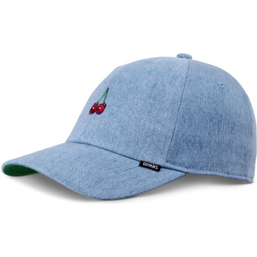Šiltovka Djinn's Dad Cap DNC Cherry light denim