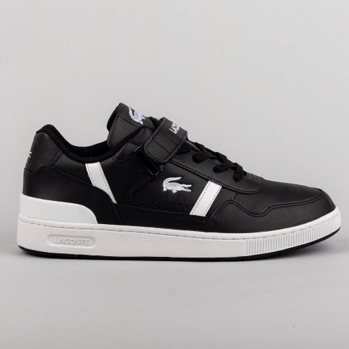 LACOSTE T-CLIP VELCRO BLK/WHT