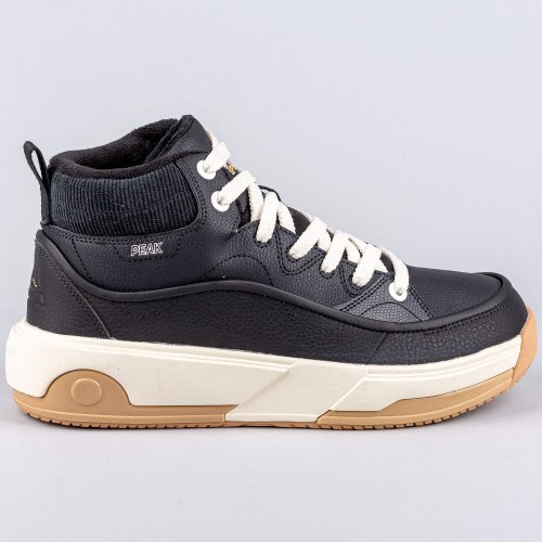 Tenisky Peak Winter Culture Shoes Taichi-Starburst Black/Canvas White