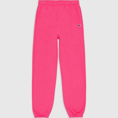Champion Wmns Knitted Champion Logo Elastic Cuff Pants Pink