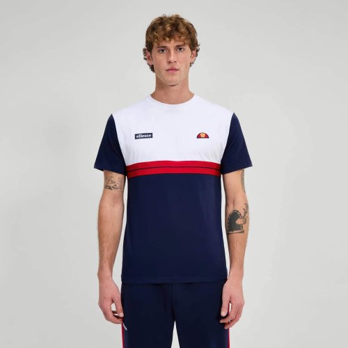 Tričko Ellesse Macchio Tee tmvomodré/biele