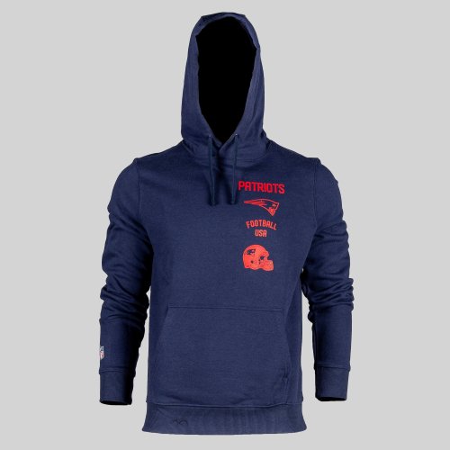Fanatics NFL Property Of Graphic Overhead Hoodie New England Patriots Navy