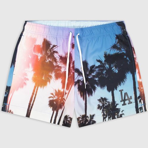 Champion Mlb Roc Beachshort Wht/Allover-Yankees