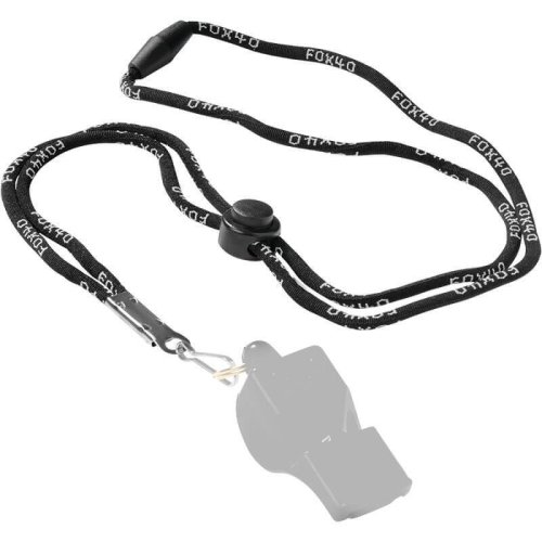 Spalding Fox40 Whistle Cord Black