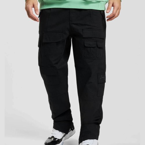 Sean John SJ Script Logo Mulitpocket Cargopants - black