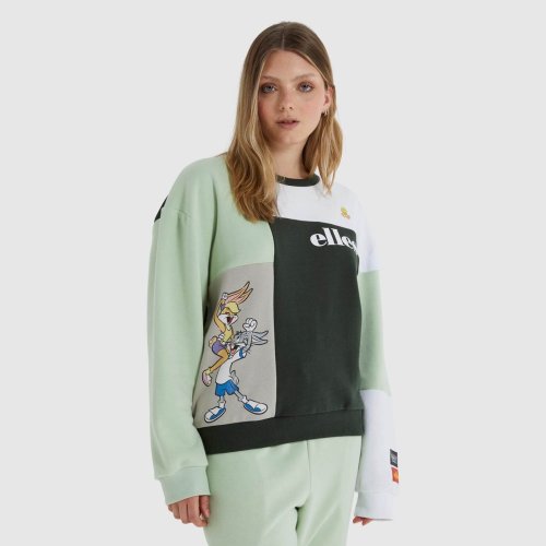 Ellesse x Looney Toons Collection Swingali Sweatshirt Dark Green