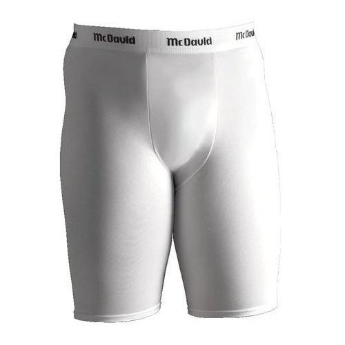 McDAVID Deluxe Compression Short White