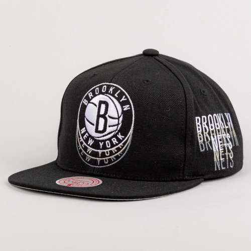 Mitchell & Ness NBA Drop It Snapback Brooklyn Nets Black