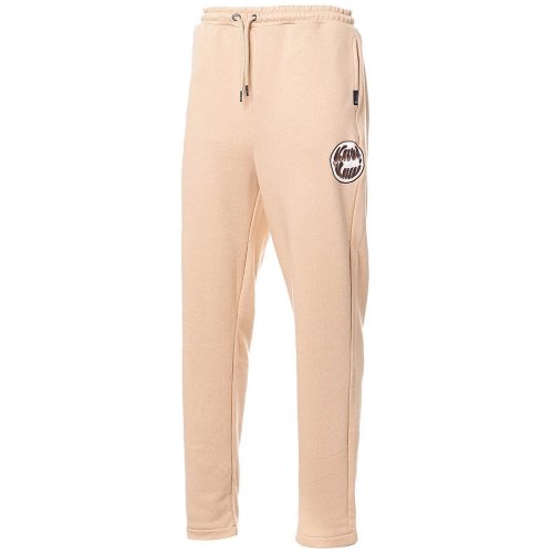 Karl Kani Woven Signature Straight Leg Sweat Pants sand