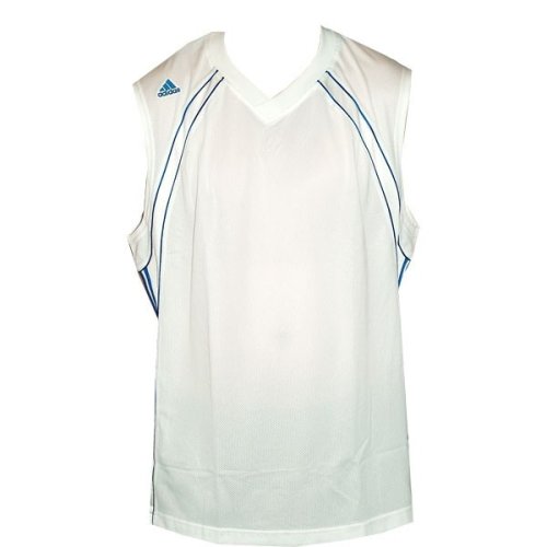 ADIDAS basketball performance cap jersey (bielo-modrý)