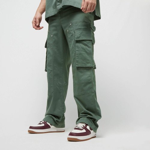 Sean John SJ Script Logo Knee Patch Cargopants - olive