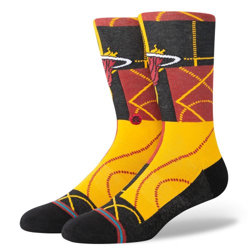 STANCE NBA ZONE MIA BLK