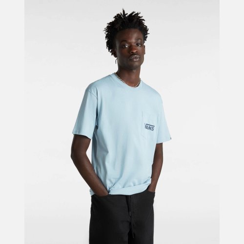 Vans Style 76 Back Ss Tee Dusty Blue/Dress Blues