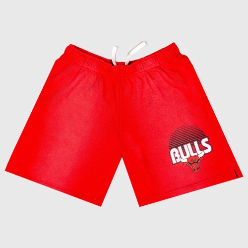 Detské šortky OUTERSTUFF NBA BEACH BUM SHORT CHICAGO BULLS červené