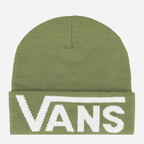 Vans Mn Drop V Tall Cuff Beanie Olive Branch