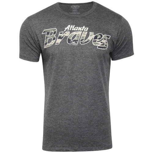 47Brand Official Mlb Atlanta Braves Recon T-Shirt