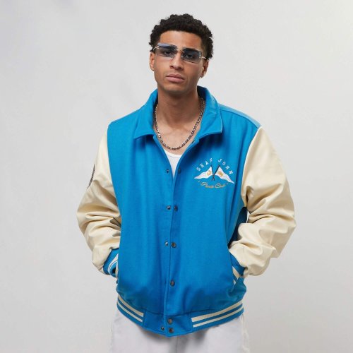 Sean John SJ Yacht Club Collegejacket blue/sand