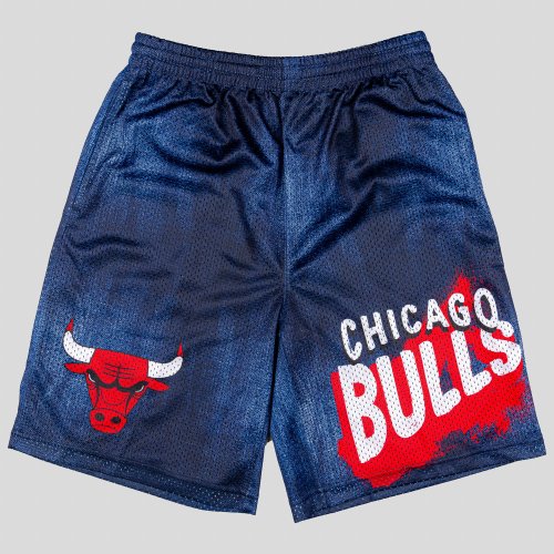 Outer Stuff Heating Up' Short Chicago Bulls Indigo