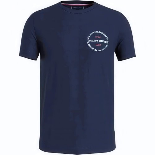 Tričko Tommy Hilfiger T-Shirt TWILIGHT NAVY