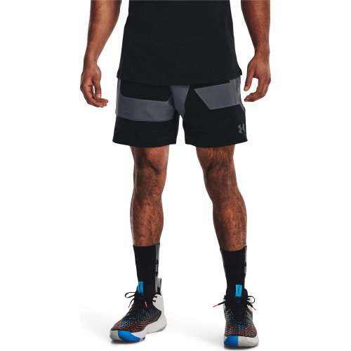 Under Armour Men's UA Baseline Woven Shorts Black / Pitch Gray
