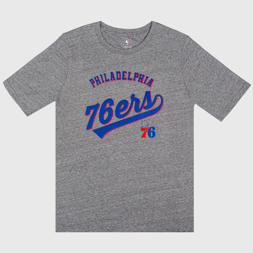 OUTERSTUFF CLASSIC SS TRIBLEND TEE PHILADELPHIA 76ERS GREY